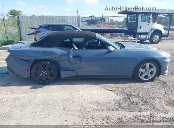1FAGP8UH1T5119052 2026 FORD MUSTANG Light Blue Вид задней части салона