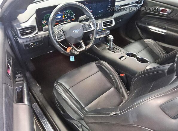 1FAGP8UH3S5120797 2025 FORD MUSTANG Silver წინა პანელის ხედი
