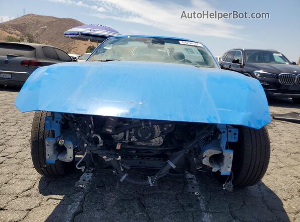 1FAGP8UH7R5145941 2024 FORD MUSTANG Blue წინა ხედი