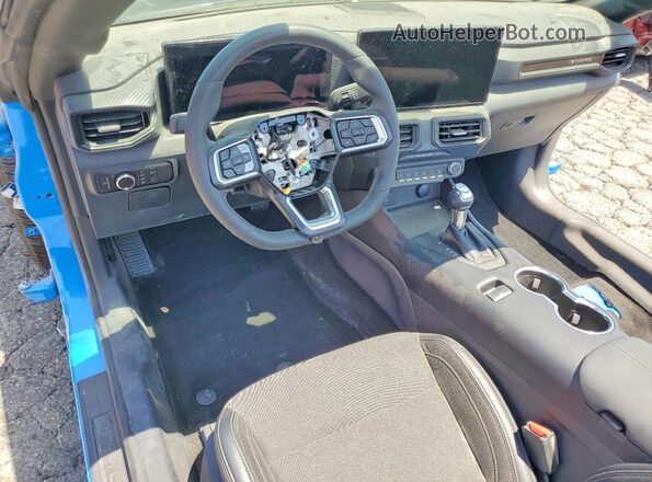 1FAGP8UH7R5145941 2024 FORD MUSTANG Blue წინა პანელის ხედი