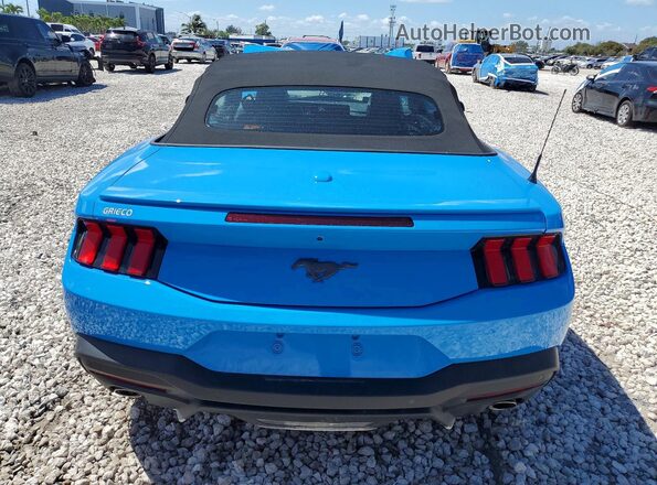 1FAGP8UH9S5124868 2025 FORD MUSTANG Blue Widok z tyłu
