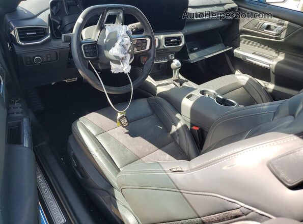1FAGP8UH9S5124868 2025 FORD MUSTANG Blue Widok deski rozdzielczej