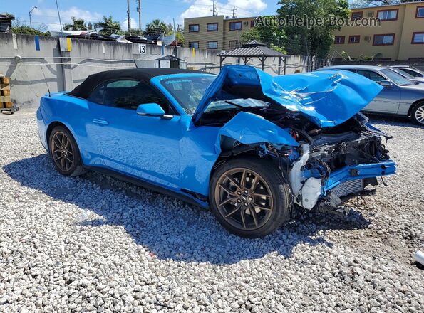 1FAGP8UH9S5124868 2025 FORD MUSTANG Blue Przód prawy