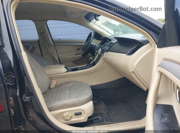 1FAHP2D81GG148658 2016 FORD TAURUS Черный Вид салона спереди
