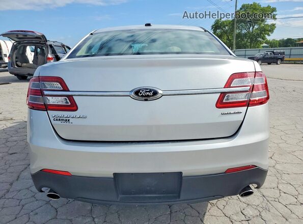 1FAHP2D84HG123013 2017 FORD TAURUS Silver Вид ззаду