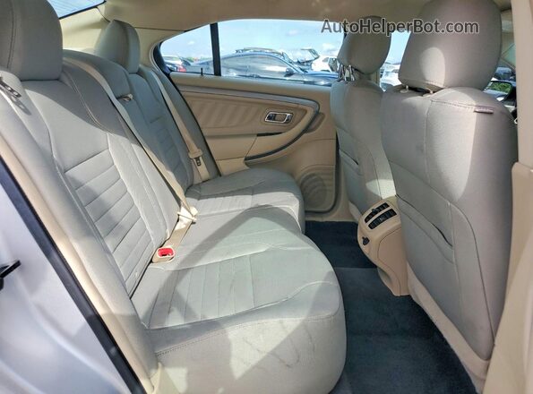 1FAHP2D84HG123013 2017 FORD TAURUS Silver Вид задніх сидінь