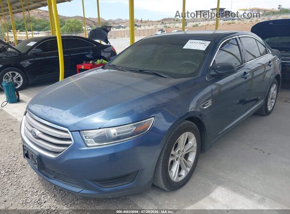 1FAHP2D84JG135930 2018 FORD TAURUS Blue Front left