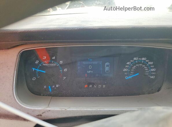 1FAHP2D85GG113752 2016 FORD TAURUS Серый Вид щитка приборов