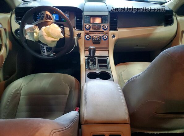 1FAHP2D85GG157167 2016 FORD TAURUS Белый Вид панели приборов