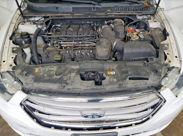 1FAHP2D85GG157167 2016 FORD TAURUS Белый Вид задней части салона