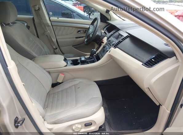 1FAHP2D85HG137471 2017 FORD TAURUS Beige Front interior view