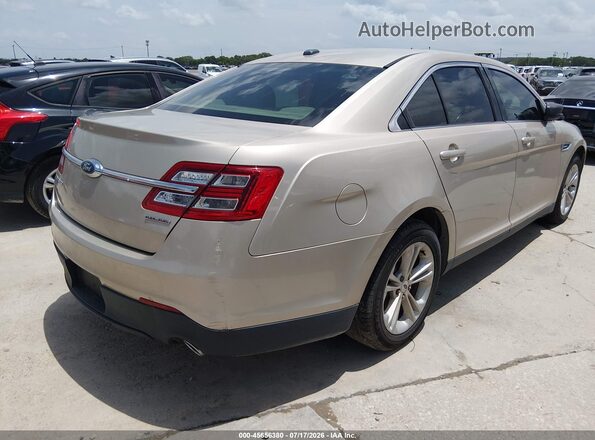 1FAHP2D85HG137471 2017 FORD TAURUS Beige Rear right