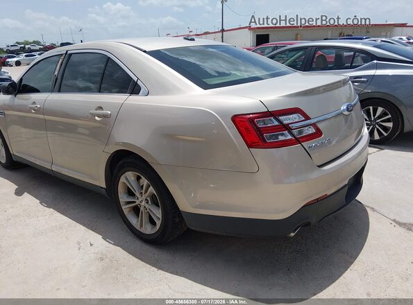 1FAHP2D85HG137471 2017 FORD TAURUS Beige Rear left