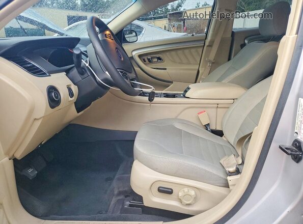 1FAHP2D86HG126768 2017 FORD TAURUS Silver Widok wnętrza z przodu