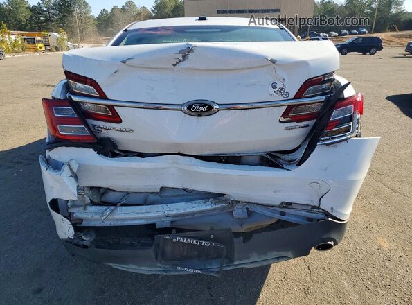 1FAHP2D87HG138699 2017 FORD TAURUS Белый Вид сзади