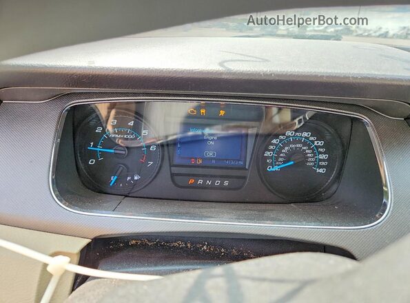 1FAHP2D88GG109890 2016 FORD TAURUS Black Instrument cluster view