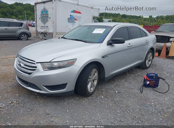 1FAHP2D8XJG118159 2018 FORD TAURUS Silver Front left
