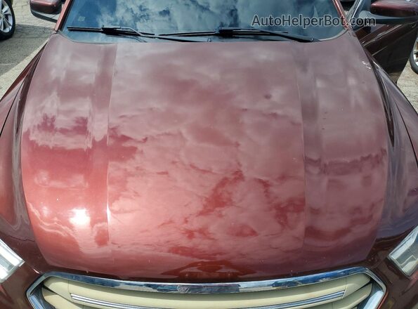 1FAHP2E80GG100115 2016 FORD TAURUS Brown Սալոնի հետևի տեսք