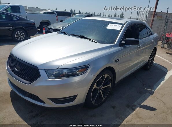 1FAHP2E80GG129338 2016 FORD TAURUS Silver Передня ліва чверть