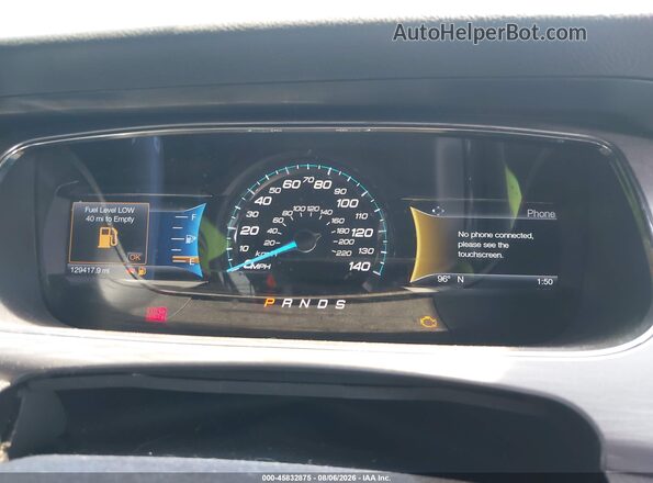 1FAHP2E80GG129338 2016 FORD TAURUS Silver Вид задніх сидінь