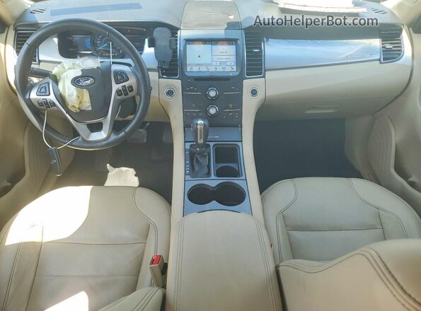 1FAHP2E80JG127595 2018 FORD TAURUS Blue Vista del salpicadero