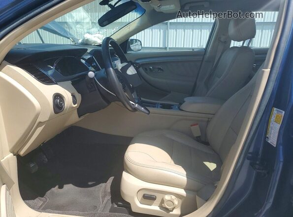 1FAHP2E80JG127595 2018 FORD TAURUS Blue Vista interior delantera