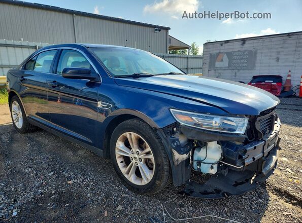 1FAHP2E81GG124519 2016 FORD TAURUS Blue Przód prawy
