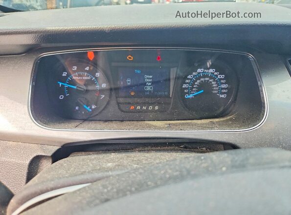 1FAHP2E82JG103153 2018 FORD TAURUS Gray Սարքավորումների վահանակի տեսք