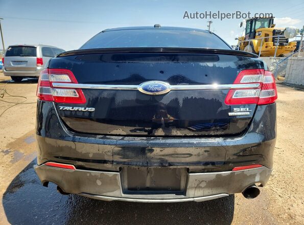 1FAHP2E87GG147366 2016 FORD TAURUS Black Вид ззаду