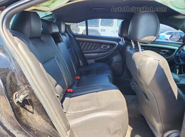 1FAHP2E87GG147366 2016 FORD TAURUS Black Вид задніх сидінь
