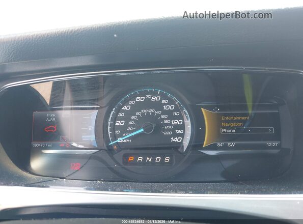 1FAHP2E89GG155808 2016 FORD TAURUS Gray Հետևի նստատեղերի տեսք