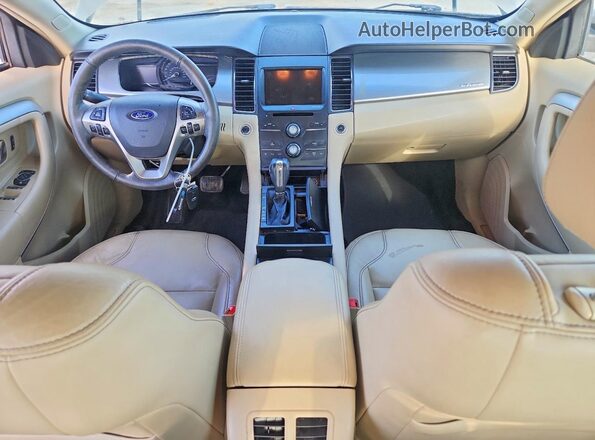 1FAHP2E89HG112054 2017 FORD TAURUS Gold წინა პანელის ხედი