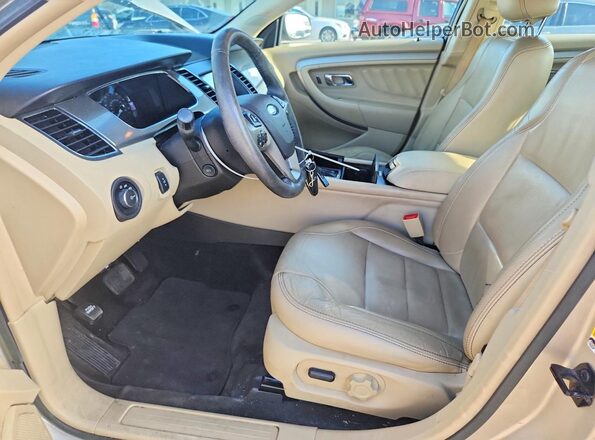 1FAHP2E89HG112054 2017 FORD TAURUS Gold წინა სალონის ხედი