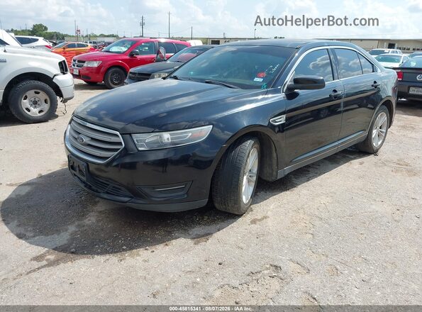 1FAHP2E89HG115570 2017 FORD TAURUS Black Vista tres cuartos delantera izquierda