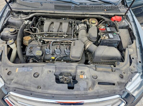 1FAHP2E8XGG118735 2016 FORD TAURUS Green უკანა სალონის ხედი