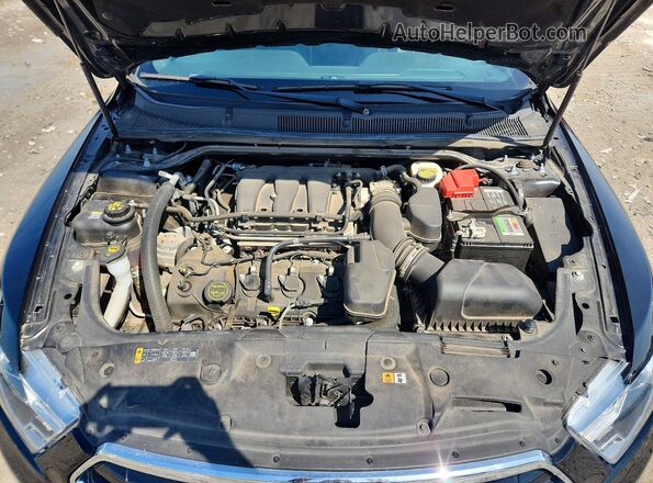 1FAHP2F80JG124985 2018 FORD TAURUS Black Widok wnętrza z tyłu