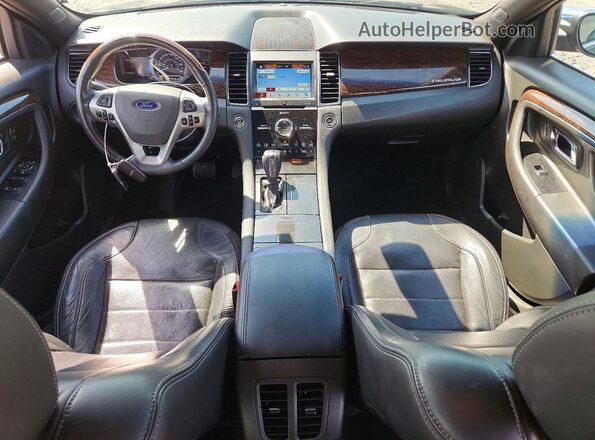1FAHP2F80JG124985 2018 FORD TAURUS Black Widok deski rozdzielczej