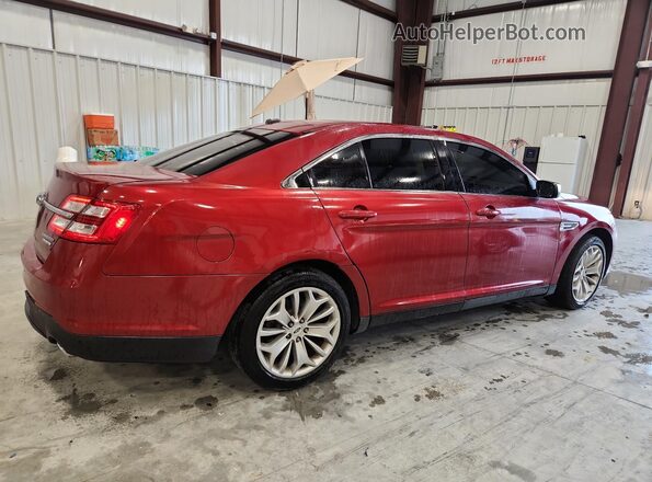 1FAHP2F82GG114046 2016 FORD TAURUS Red Задня права чверть
