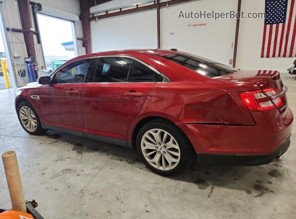 1FAHP2F82GG114046 2016 FORD TAURUS Red Задня ліва чверть