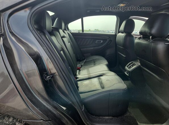 1FAHP2F82HG102304 2017 FORD TAURUS Gray უკანა სავარძლების ხედი