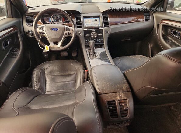 1FAHP2F82HG102304 2017 FORD TAURUS Gray წინა პანელის ხედი