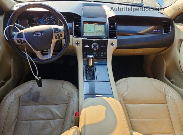 1FAHP2F82JG130433 2018 FORD TAURUS Серебряный Вид панели приборов