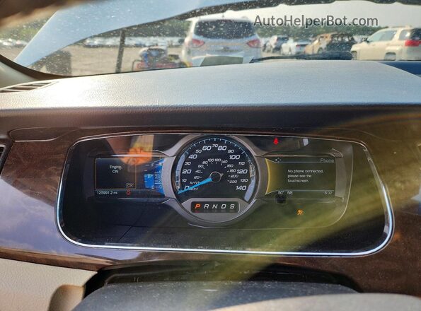 1FAHP2F82JG130433 2018 FORD TAURUS Серебряный Вид щитка приборов