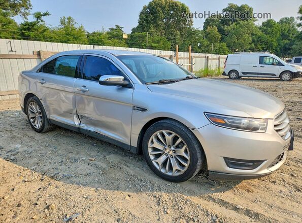 1FAHP2F82JG130433 2018 FORD TAURUS Серебряный Передняя правая четверть