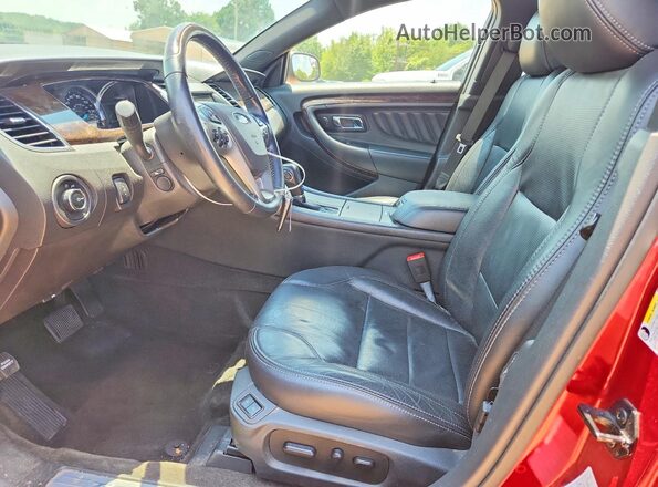 1FAHP2F83GG114086 2016 FORD TAURUS Maroon Widok wnętrza z przodu
