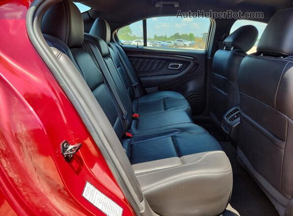 1FAHP2F83GG114086 2016 FORD TAURUS Maroon Widok tylnych siedzeń