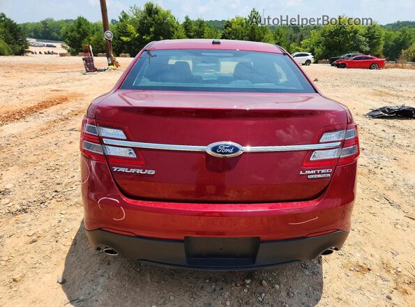 1FAHP2F83GG114086 2016 FORD TAURUS Maroon Widok z tyłu