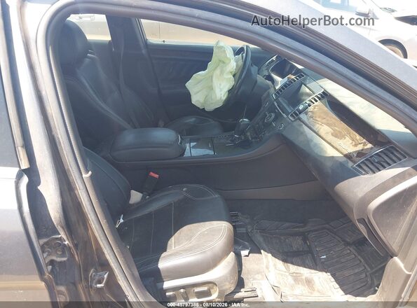 1FAHP2F83HG120830 2017 FORD TAURUS Серый Вид салона спереди