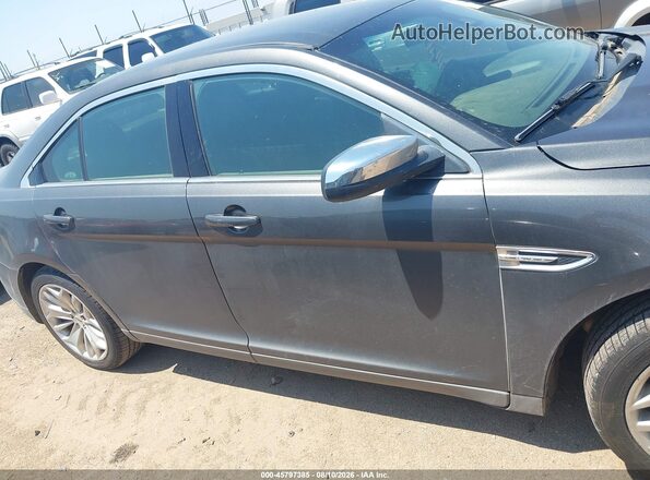 1FAHP2F83HG120830 2017 FORD TAURUS Серый Вид задней части салона