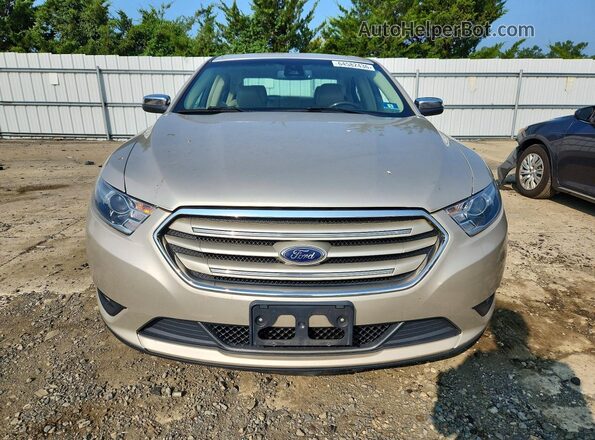 1FAHP2F83HG138776 2017 FORD TAURUS Tan Vista frontal